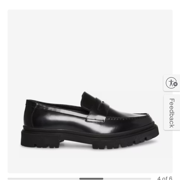 Steve Madden Shoes - Steve Madden Black Leather Loafers